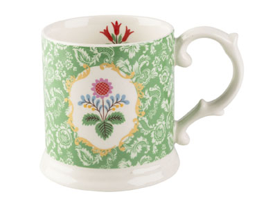 Becher - Folk - grün