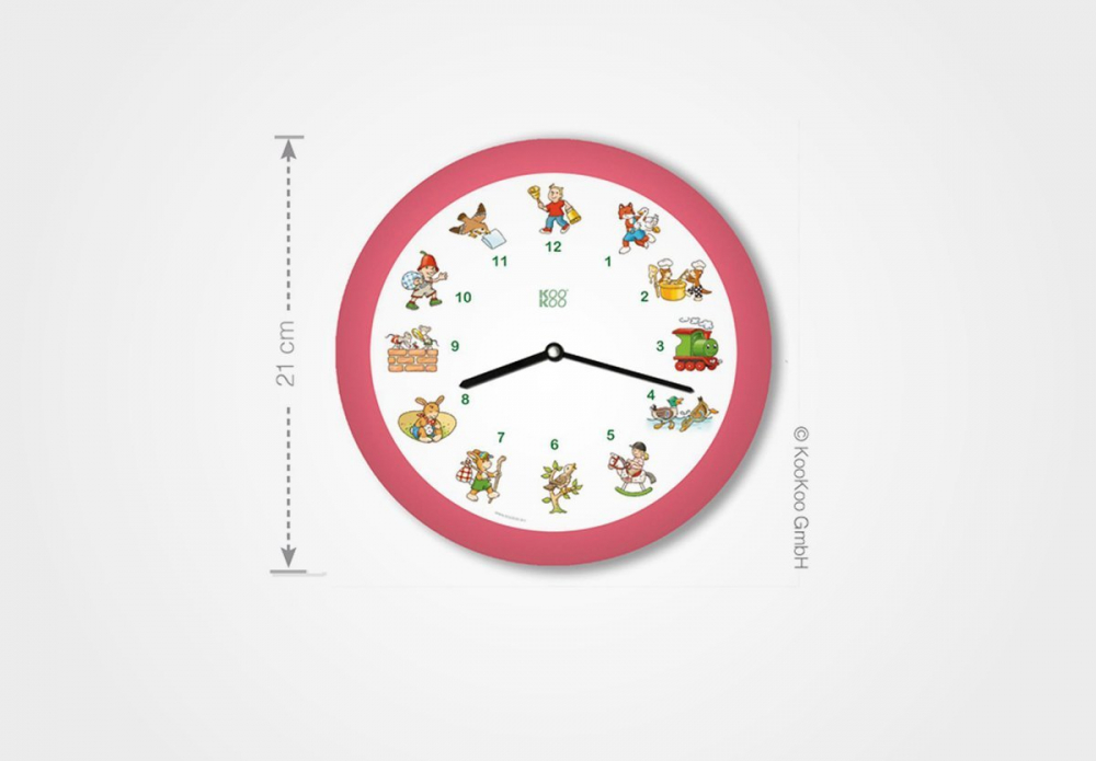 KOOKOO KinderLieder Wanduhr