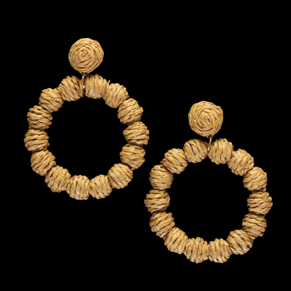 Leichtigkeit der Natur – Runde Ohrringe für einen unvergesslichen Auftritt