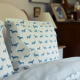 Dackel - Bettwäsche - blau