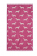 Handtuch Dackel in pink