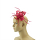 Fascinator - Knoten - pink