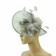 Fascinator - graue Eleganz