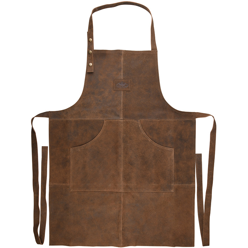 Grillschürze aus Leder
