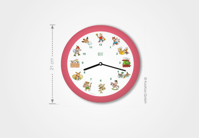 KOOKOO KinderLieder Wanduhr