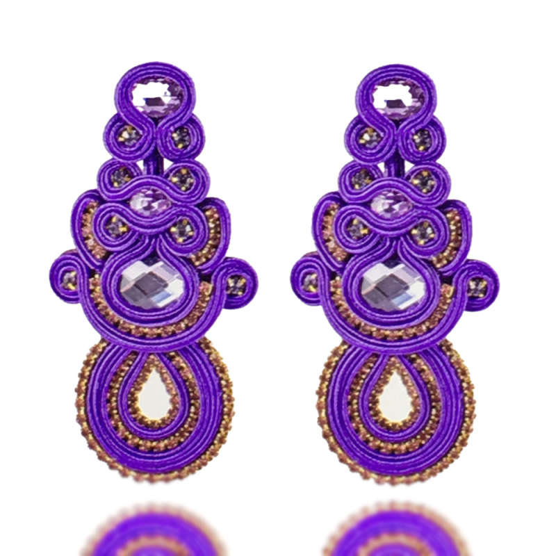 Soutache in lila