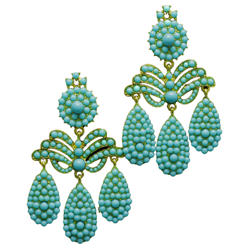 Opulente Eleganz in Türkis – Ein Statement für besondere Anlässe