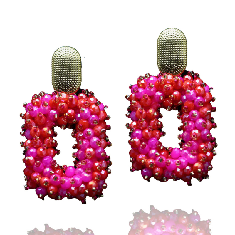 Ein Hauch von Glamour in Pink und Orange