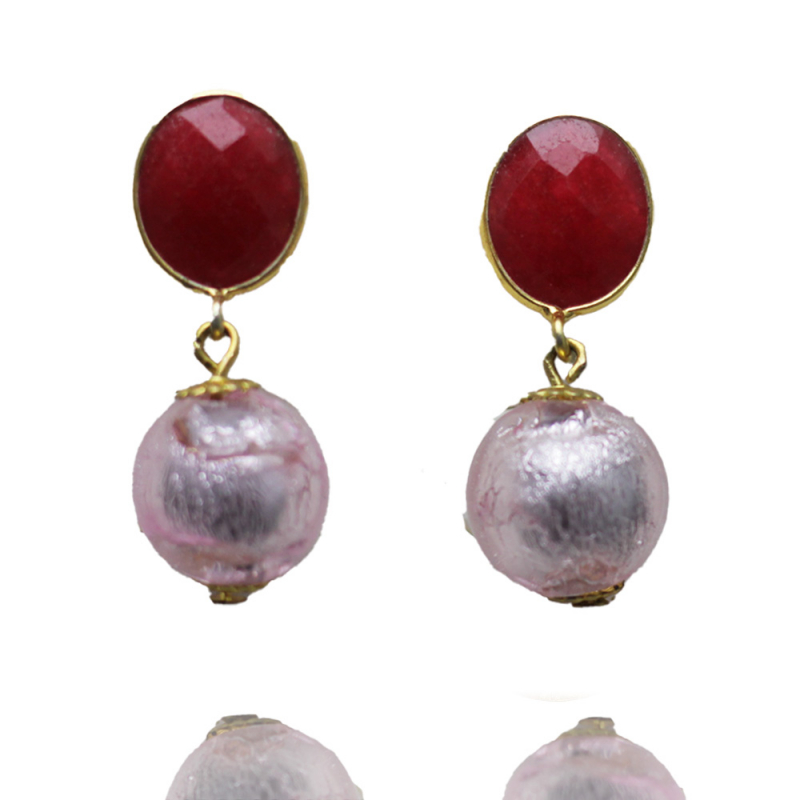 Romantische Eleganz in Rot und Rosé